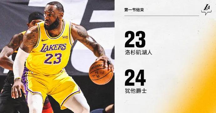 湖人叕输了！詹姆斯隔扣戈贝尔！爵士的三分太神了