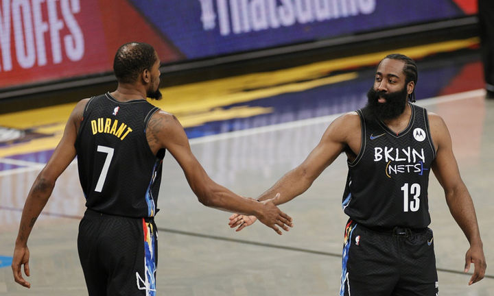 10中2，17中7，NBA历史倒数第一！这才是哈登杜兰特抛弃你的原因