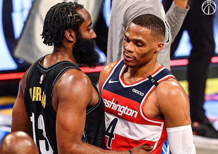 10中2，17中7，NBA历史倒数第一！这才是哈登杜兰特抛弃你的原因