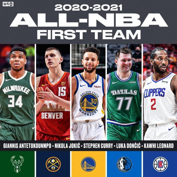 官宣！NBA最佳阵容出炉，三双王再被冷落，哈登强行复出