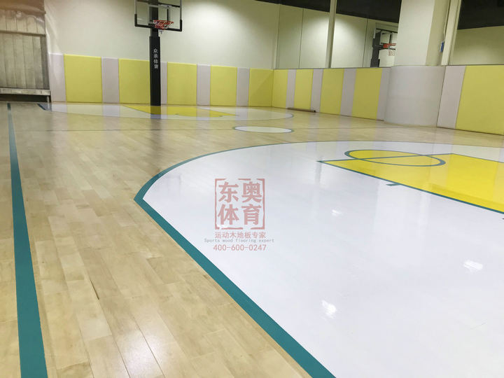 东奥体育|广州篮球场馆运动实木地板价格
