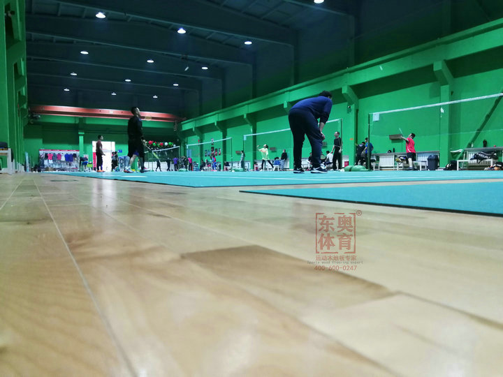 东奥体育|广东佛山蓝球场运动地板价格
