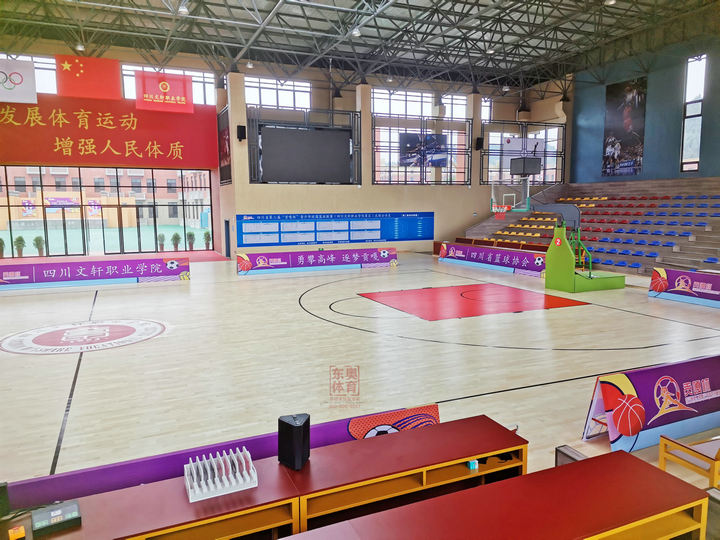 广州篮球馆地面材料选什么  东奥体育物美价廉