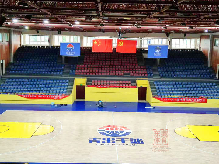 东奥体育|厦门篮球馆地面材料 运动木地板源头厂